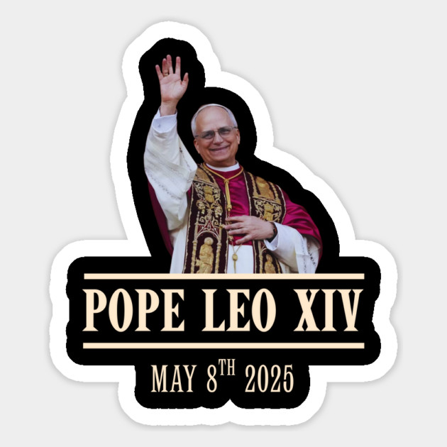 Pope-Leo Magnet by Creatifly Graphic Tees