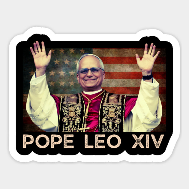 Pope-Leo Magnet by Creatifly Graphic Tees