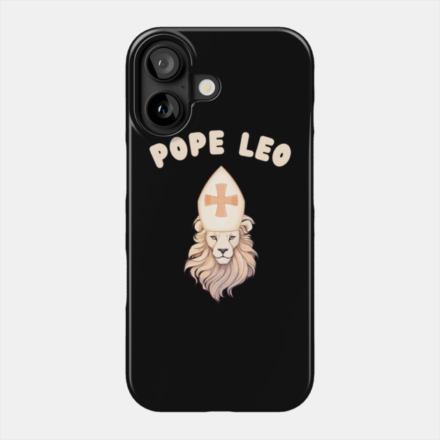 Pope-Leo Phone Case by Creatifly Graphic Tees