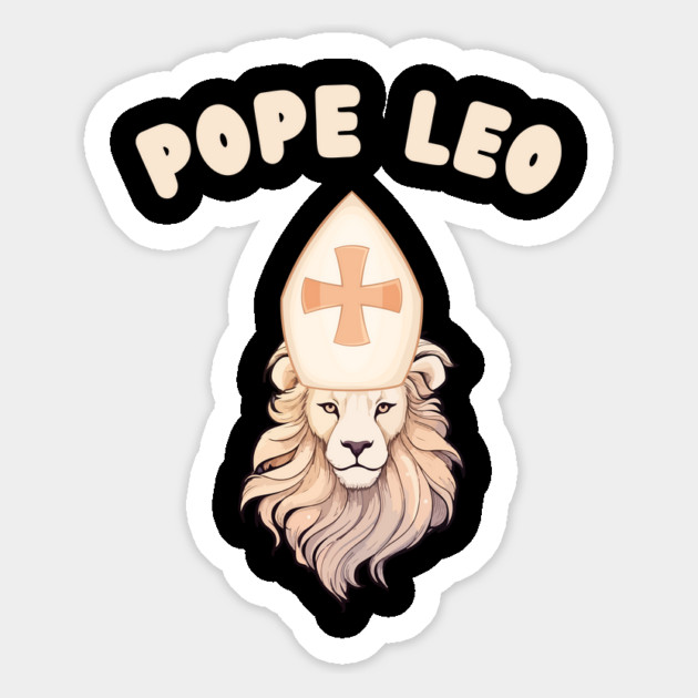 Pope-Leo Magnet by Creatifly Graphic Tees