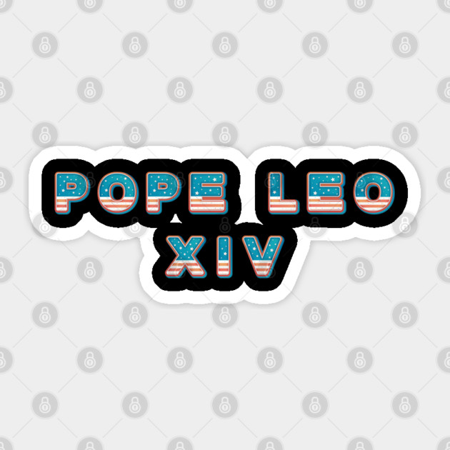 Pope-Leo Sticker by Creatifly Graphic Tees