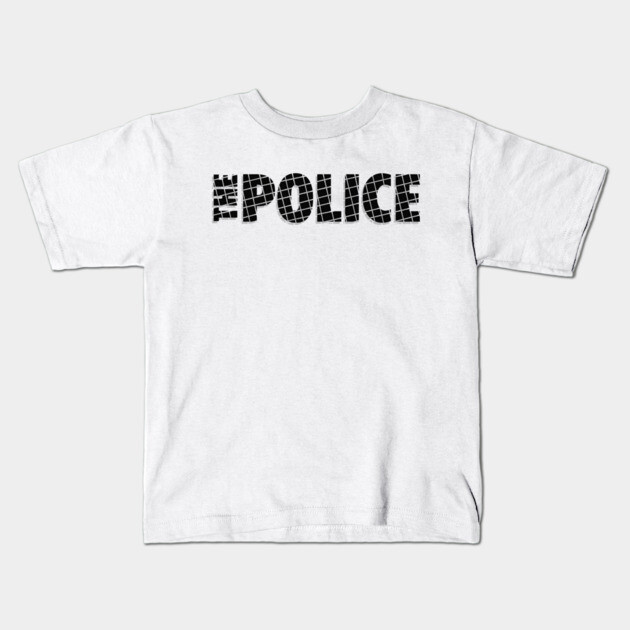 The Police Fan Art Kids T-Shirt by Timeless Chaos