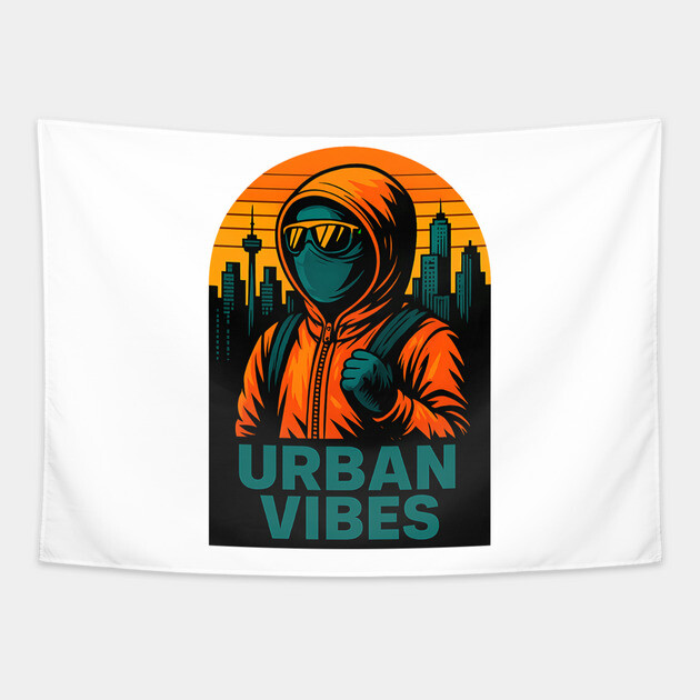Urban Vibes Tapestry by UrbanLifeApparel
