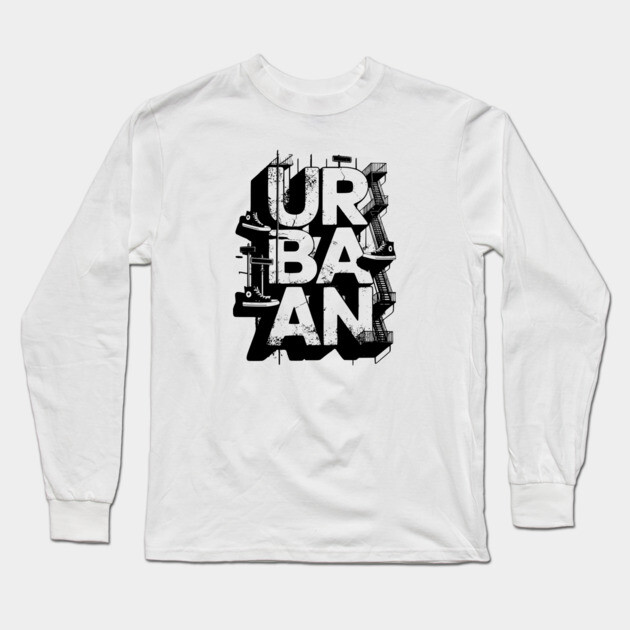 Urban Life Long Sleeve T-Shirt by UrbanLifeApparel