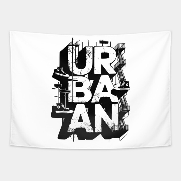 Urban Life Tapestry by UrbanLifeApparel