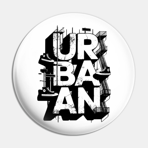 Urban Life Pin by UrbanLifeApparel