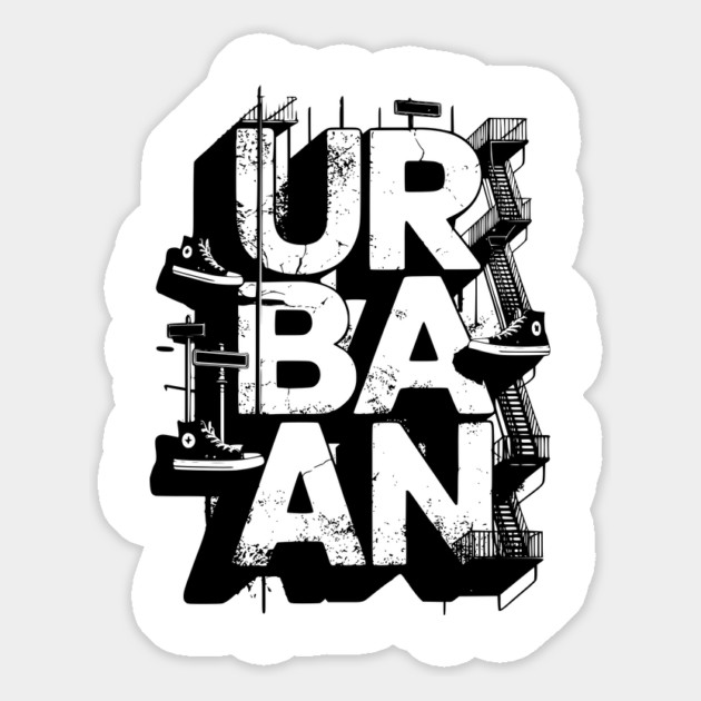 Urban Life Magnet by UrbanLifeApparel