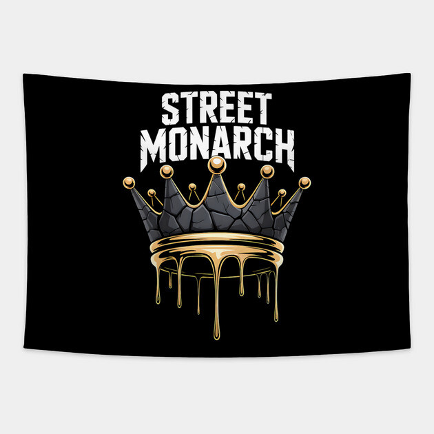 Street Monarch | Street King Tapestry by UrbanLifeApparel