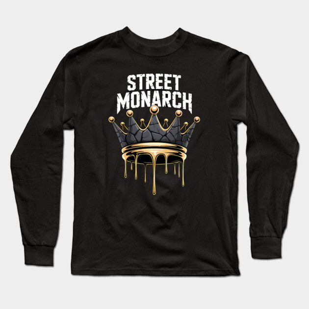 Street Monarch | Street King Long Sleeve T-Shirt by UrbanLifeApparel