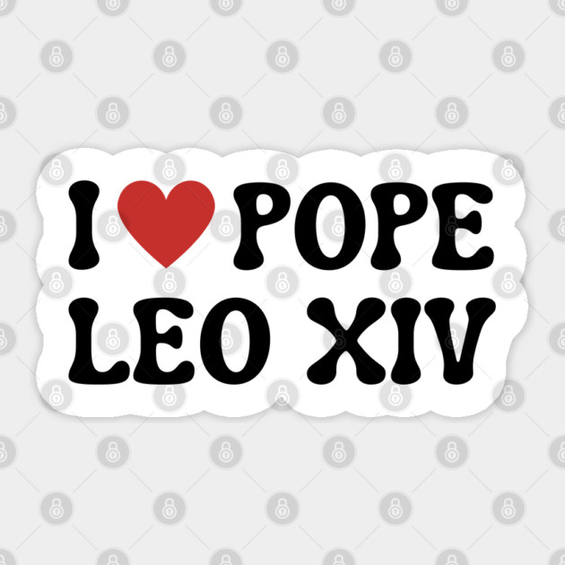 Pope-Leo Sticker by Creatifly Graphic Tees