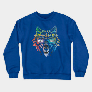 Celebrating the Lone Wolf Hoodie. Crewneck Sweatshirt