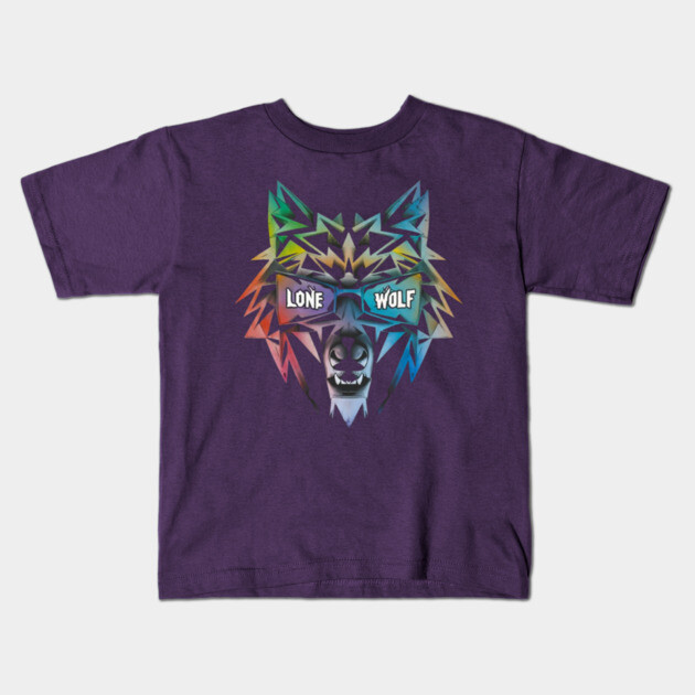 Celebrating the Lone Wolf Hoodie. Kids T-Shirt by MotiVVaTTi