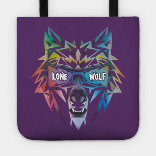 Celebrating the Lone Wolf Hoodie. Tote by MotiVVaTTi