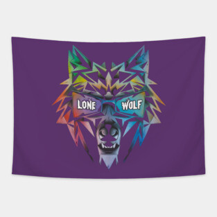 Celebrating the Lone Wolf Hoodie. Tapestry