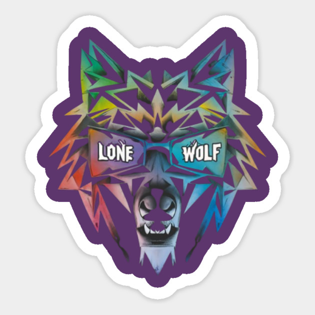 Celebrating the Lone Wolf Hoodie. Magnet by MotiVVaTTi