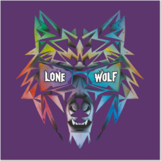 Celebrating the Lone Wolf Hoodie. Posters and Art