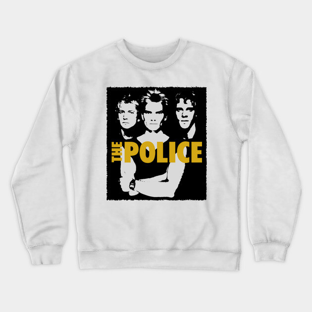The Police Fan Art Crewneck Sweatshirt by Timeless Chaos