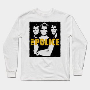 The Police Fan Art Long Sleeve T-Shirt