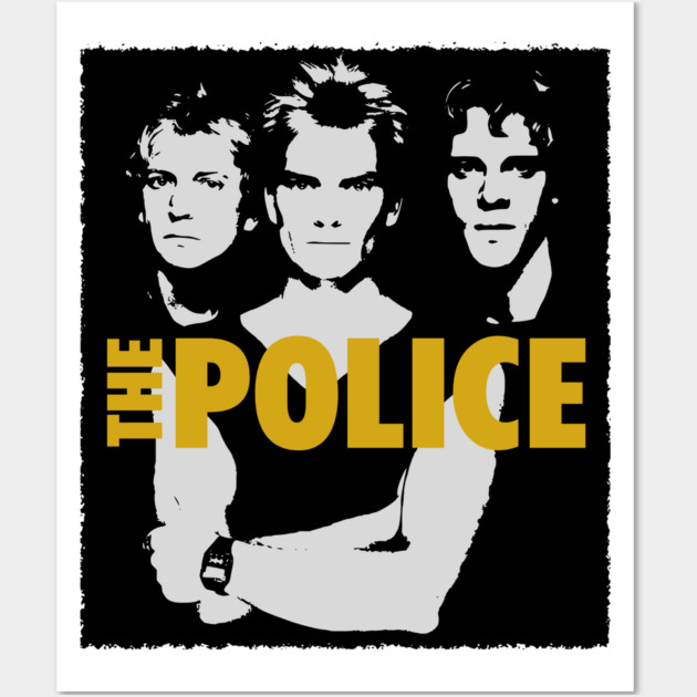 The Police Fan Art Wall Art by Timeless Chaos