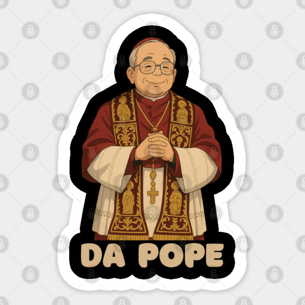 Pope-Leo Sticker by Creatifly Graphic Tees