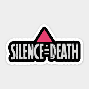 LGBT Rights Silence Death Month LGBT Pride Sticker