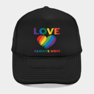 Love Always Win LGBT Hat