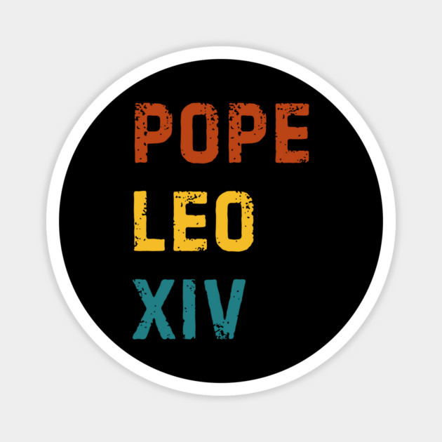 Pope-Leo Magnet by Creatifly Graphic Tees