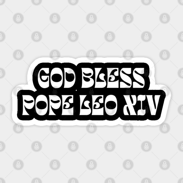 Pope-Leo Sticker by Creatifly Graphic Tees