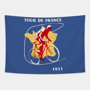 Cycling Tour De France Vintage I Tapestry