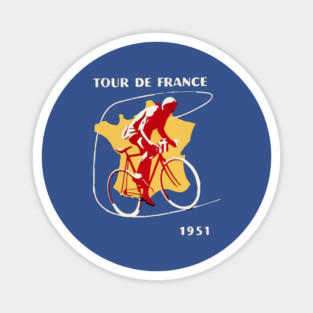 Cycling Tour De France Vintage I Magnet