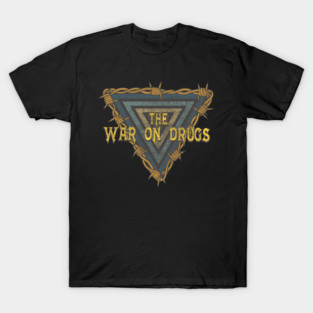 Vintage Triangle Barbed Wire - The War On Drugs T-Shirt