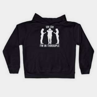 Polyamory Throuple Relationship Poly Pride Funny Kids Hoodie
