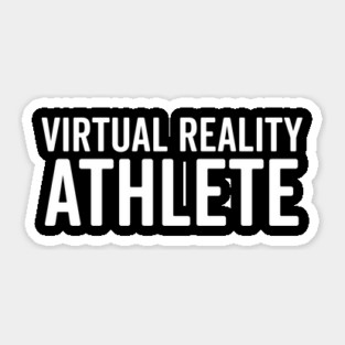 Virtual Reality Athlete Sticker