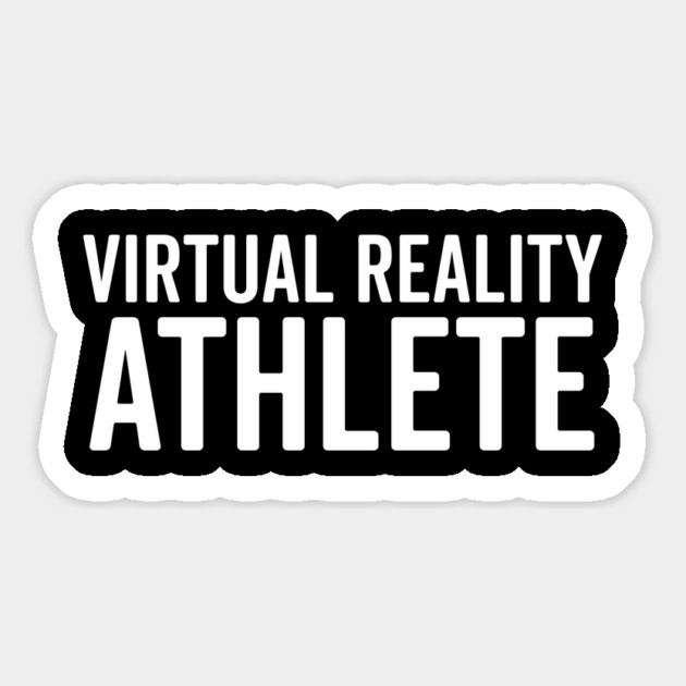 Virtual Reality Athlete Magnet by Frank Ring