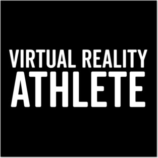 Virtual Reality Athlete Posters and Art