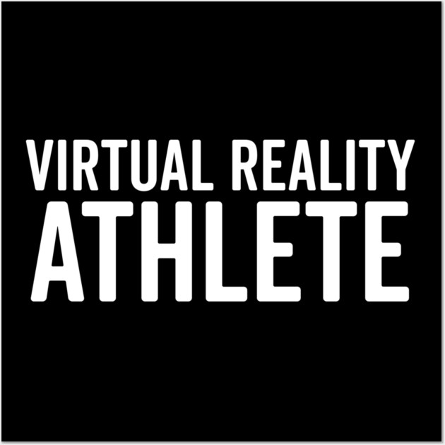 Virtual Reality Athlete Wall Art by Frank Ring