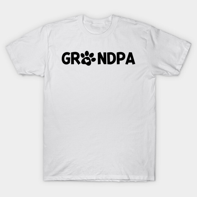 Grandpa Dog Owner T-Shirt by Frank Ring
