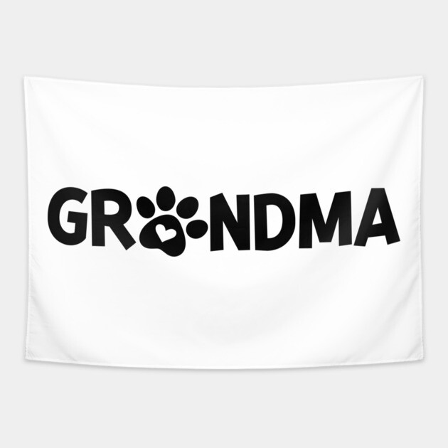 Grandma Dog Owner Tapestry by Frank Ring