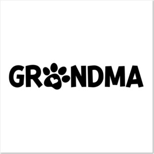 Grandma Dog Owner Posters and Art