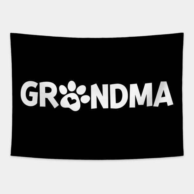 Grandma Dog Owner Tapestry by Frank Ring