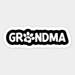 Grandma Dog Owner Magnet