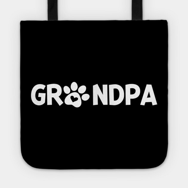 Grandpa Dog Owner Tote by Frank Ring