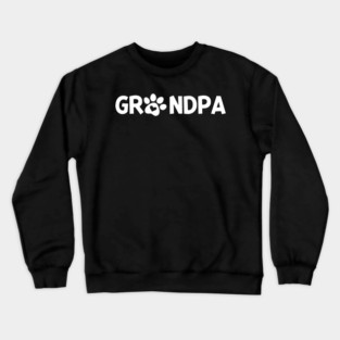 Grandpa Dog Owner Crewneck Sweatshirt