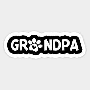 Grandpa Dog Owner Magnet