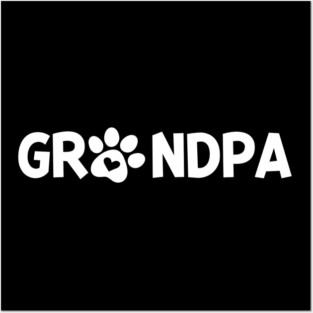 Grandpa Dog Owner Posters and Art