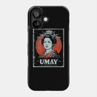 Umay Goddess Poster with Mythical Vintage Style Phone Case