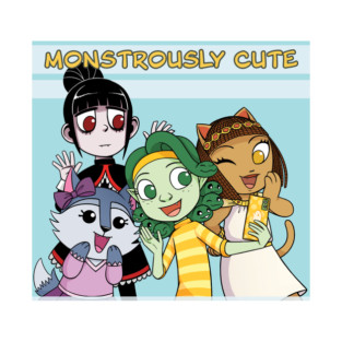 Monstrously Cute Girls T-Shirt