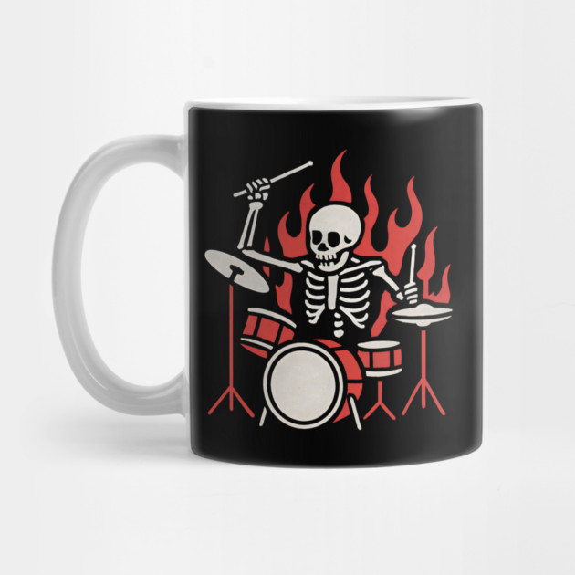 Skeleton Drummer by Maggie's Store 3