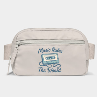 Retro Music Cassette Bag