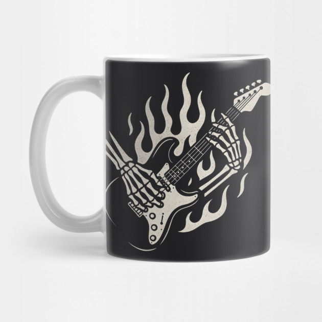 Skeleton Hands Electric Guitar by Maggie's Store 3